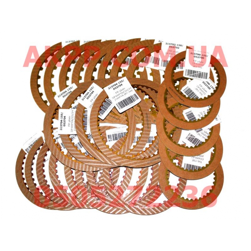 Friction plate kit ZF 4HP22 83-99