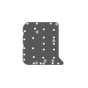 Plate - adapter for checking the tightness of the package GM 4L80E