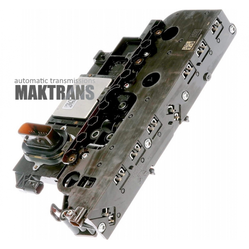 Electronic control unit (ECU) with solenoid block GM 6T70E 6T75E [GEN1]  24264114  removed from Cadillac SRX Engine Gas, 6 CYL, 3.6L, SIDI, DOHC, 2012