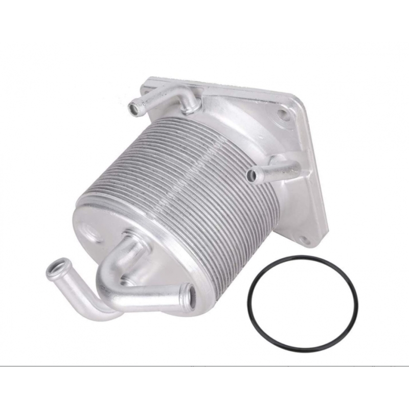 Heat exchanger JATCO / Nissan JF011E RE0F10A RE0F06A 216063TX0A 216061XF0A 216063VX1D  4 ports [2 additional ports for connecting an additional radiator]
