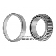 Differential roller tapered bearing DQ200 0AM DSG 7spd 091517185F HR32010XJA LK25137  Installation Location - Differential Rear part [50mm x 80mm x 20mm] - New