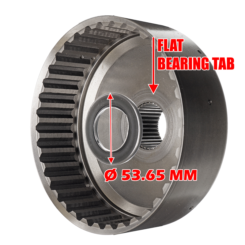 Hub C1 Clutch ALLISON 1000 — 29539505, (ext.Ø 137.10 mm, 31 splines), input shaft needle bearing 53.65 mm