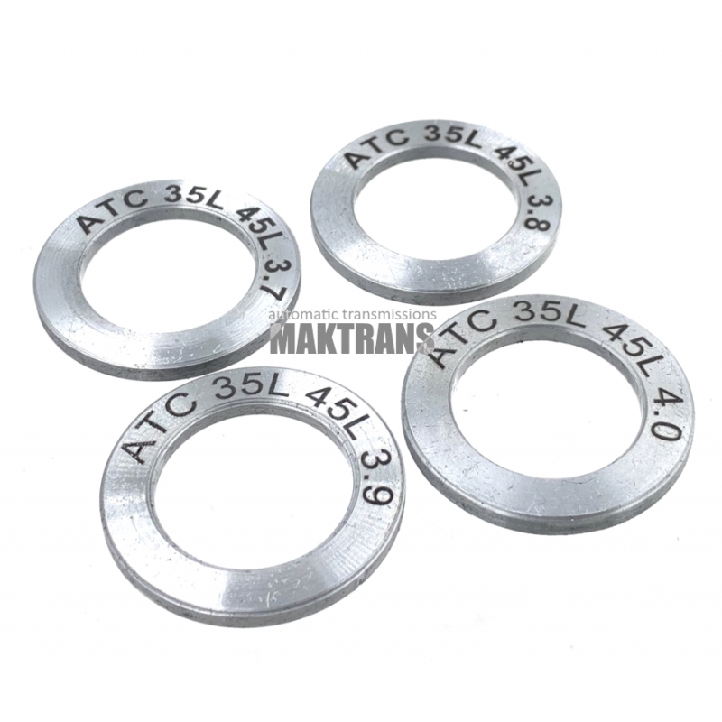 Transfer case rear flange nut washer kit ATC35L ATC45L  The kit contains 3.7mm 3.8mm 3.9mm 4.0mm