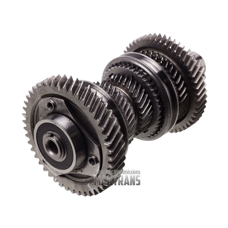 Output shaft #1 DCT250 (DPS6) with gears [205136333946]teeth (20T [OD 64.30 mm] / 51T[OD 118.50 mm] / 36T [OD 89.50mm ] / 33T [OD 70.50 mm] / 39T [OD 79.10mm] / 46T [OD 132.10mm]