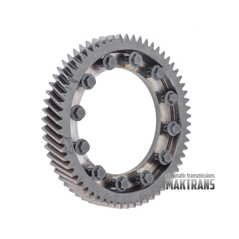 Differential ring gear GETRAG DCT451 [MPS6]  61 зуб, external diameter 228 mm, 4 marks
