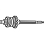 Input shafts K1 DQ200, 0AM, 0CW (DSG 7)