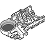 Mechatronics housings, hydraulic accumulators - 0AM (DQ200)