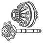 Differentials, helical gears 5EAT