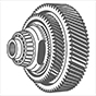 Differentials, helical gears ZF 9HP48 | 948TE