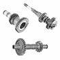 Input shafts (K1, K2), Reverse shafts
