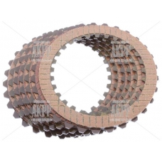 Steel and friction plate kit Direct Clutch DODGE / CHRYSLER 62TE  68004114AA [total pack thickness 18.60 mm]