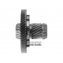 Intermediate shaft with drive gears 24/57 teeth of the primary gearset,  automatic transmission 4F27E 