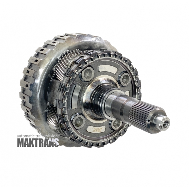Rear planetary with output shaft ZF 8HP55A 8HP65A  [4 satellites  37 teeth on pinion gear, removable parking gear]