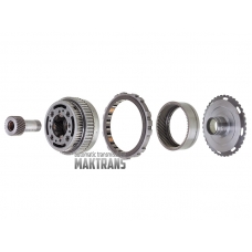 Rear Planetary Kit AW TF-60SN 09G  [4 satellitess, K2 hub for 55 teeth friction plate, L/R Clutch for 60 teeth friction plate with 78 teeth ring gear, K3 DRUM hub 37 splines]