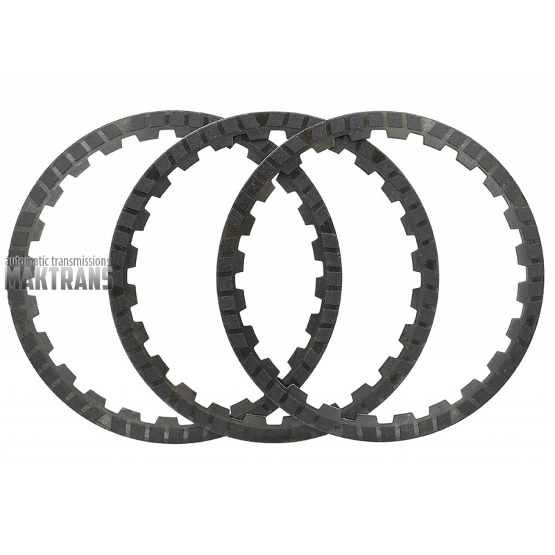 Steel and friction plate kit Reverse Brake HONDA CVT BC5A  [3 friction plates, total set thickness 17.50 mm]