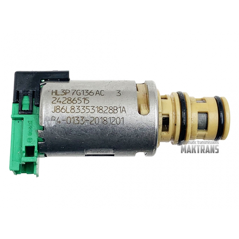 Torque converter lock up solenoid [TCC] FORD 8F35  HL3P-7G136-AC HL3P7G136AC 24286515