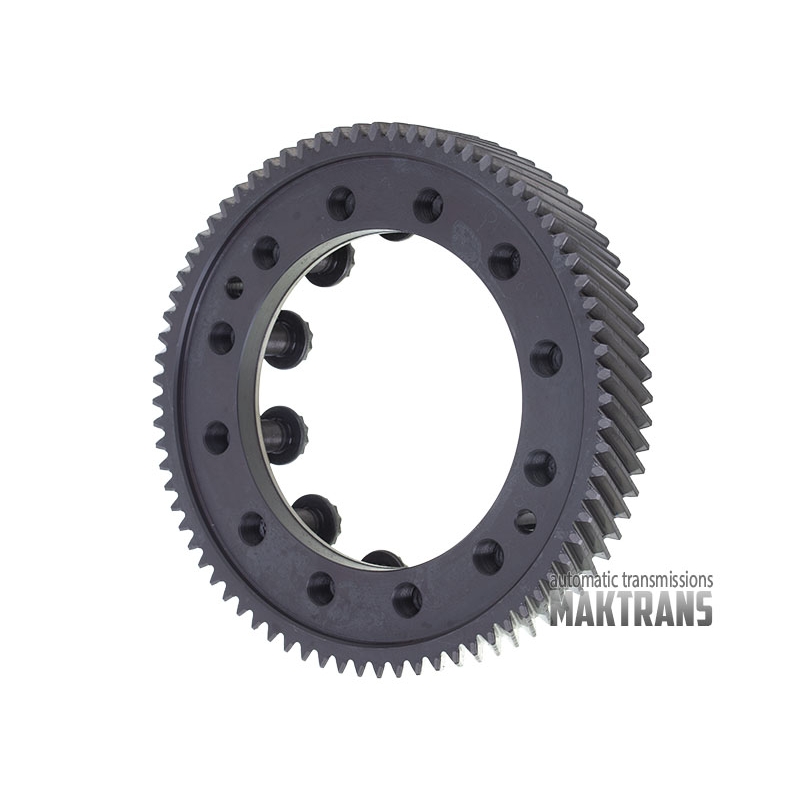 Differential ring gear FW6AEL (12 retaining bolts, 76 teeth, D 208 mm)