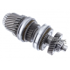 Differential drive shaft with gears 22T [OD 78.20mm] 22T [OD 71mm] 31T [OD 86.10mm] 32T [OD 75mm]  DQ250 02E DSG 6