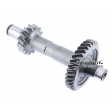 Reverse gear shaft with gearwheels 14T 62mm and 33T 95mm, automatic transmission DQ250  02E  DSG 6