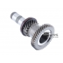 Outer input shaft with gearwheels 41T 91mm and 20T 60mm, automatic transmission DQ250  02E  DSG 6