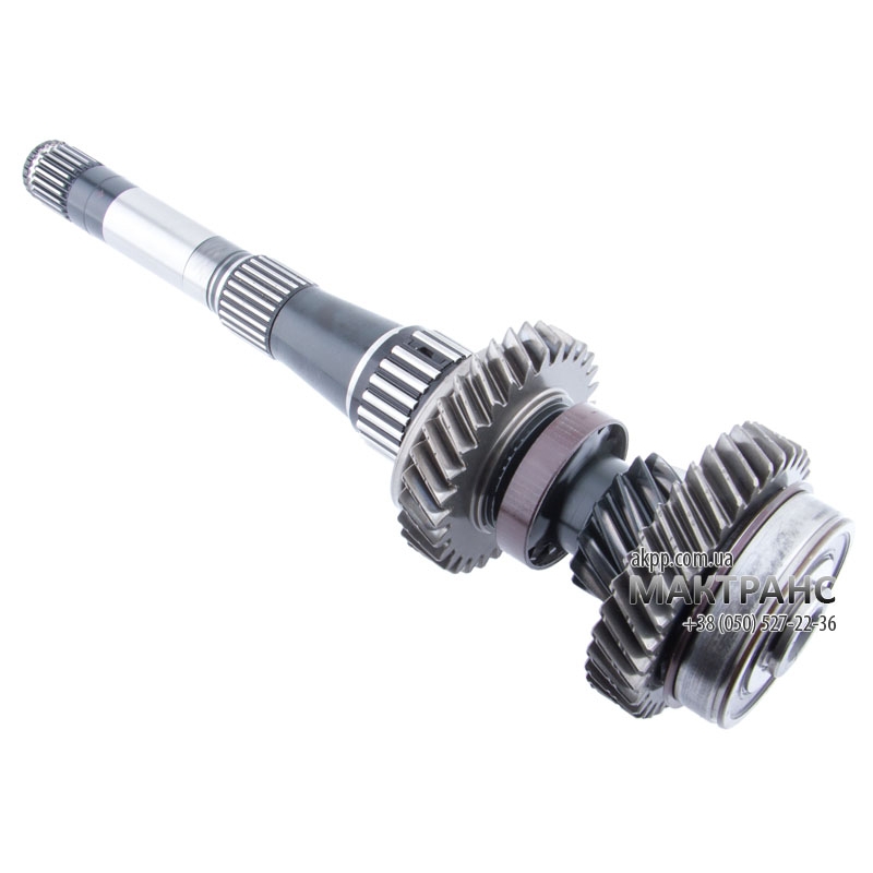 Internal input shaft with gearwheels 30T 85mm 13T 77mm and 35T 43mm automatic transmission DQ250 02E DSG 6