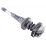 Internal input shaft with gearwheels 30T 85mm 13T 77mm and 35T 43mm automatic transmission DQ250 02E DSG 6