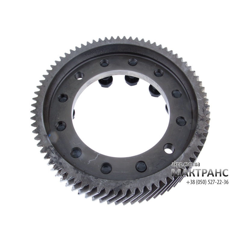 Ring gear 76 teeth (1 groove) differential automatic transmission U240E U241E 98-up