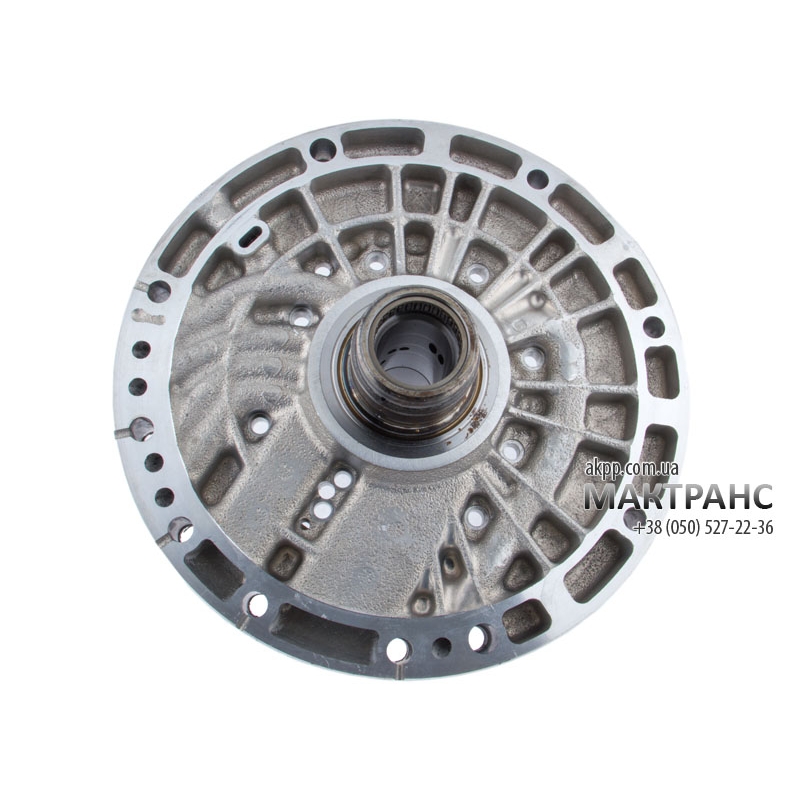 Oil pump hub RE5R05A 02-up [total height 149 mm, housing outer Ø 252 mm, with oil port]