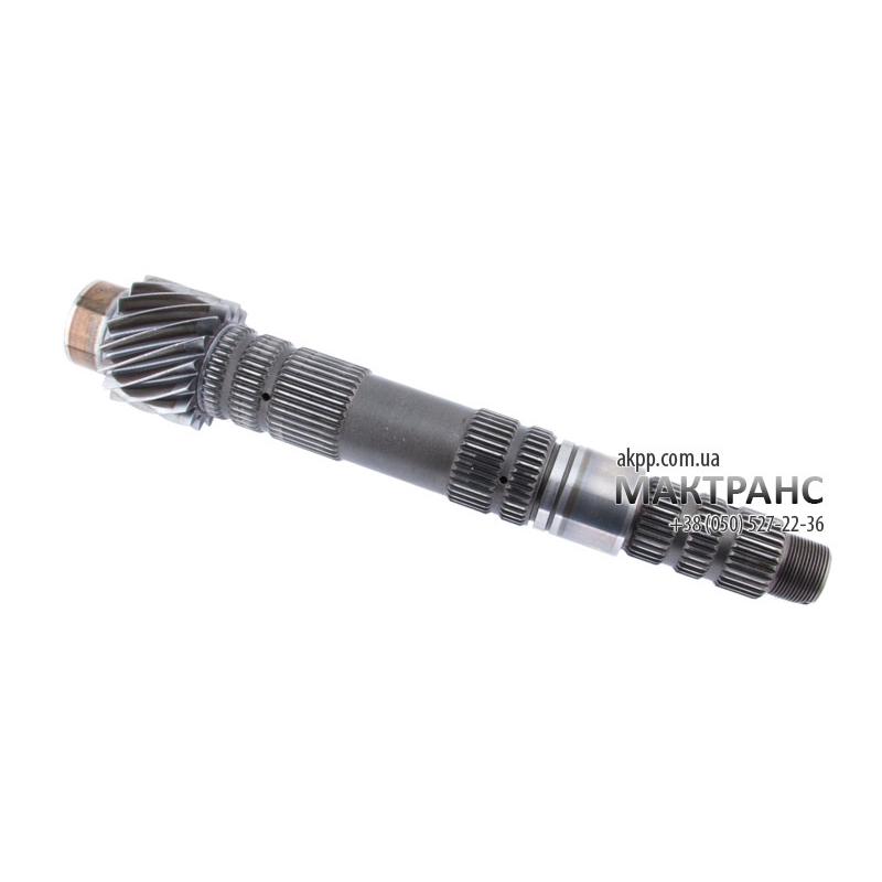 Primary gear set drive shaft length 296mm  automatic transmission BCLA, MCLA (03-07) ( gearwheel 16  teeth, D52mm, 3 notches)  (used)