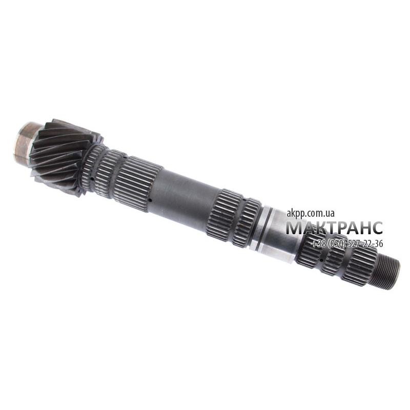 Primary gear set drive shaft length 296mm, automatic transmission BCLA, MCLA  (03-07) ( gearwheel 16  teeth, D52 mm, 2 grooves) (used)