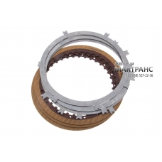 Steel and friction plate kit, package  UNDERDRIVE BRAKE A6MF1 09-up 456253B601  456253B601L