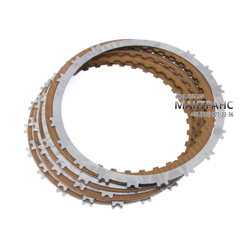 Steel and friction plate kit, package LOW REVERSE BRAKE  A6MF1 09-up  456413B600L 456413B600
