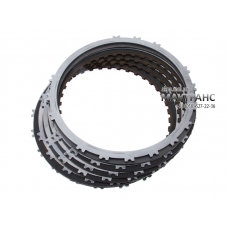 Steel and friction plate kit, package LOW REVERSE BRAKE automatic transmission A6LF1 09-up 456413B400 