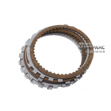 Steel and friction plate kit, package LOW REVERSE B4 automatic transmission A760E A761E 03-up 