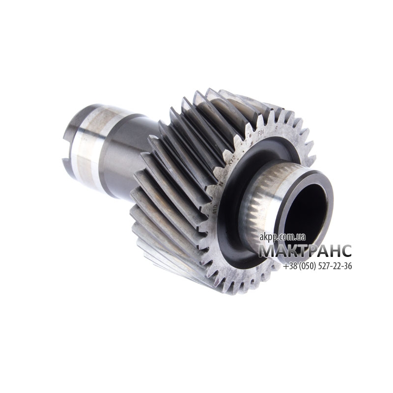 Transfer case shaft (length 140mm) assembly with 31 tooth gear diameter 93mm automatic ZF 6HP19A-up 00 used