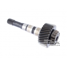 Transfer case shaft (length 223mm) with 29 tooth gear diameter 90mm automatic ZF 6HP19A-up 00-up used