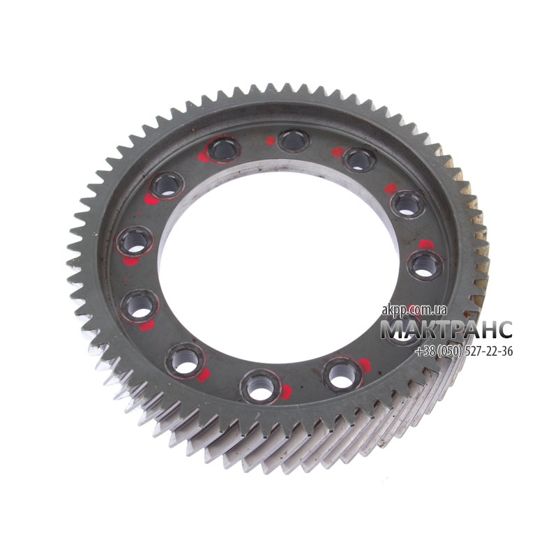 Differential ring gear, automatic transmission U660 68 teeth, outer diameter 211mm