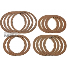 Friction plate kit A4BF1 A4BF2 A4BF3 A4AF1 A4AF2 A4AF3 99-up