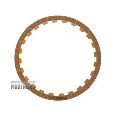 Friction plate TRANSFER CASE 4EAT R4AX-EL 87-up 118mm 24T 2mm 31588AA020 251710-200 075710-200