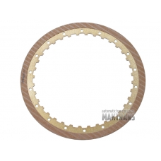 Friction plate UNDERDRIVE BRAKE A6MF1 09-up 167mm 36T 1.73mm 456253B601 265710-173 214706-173