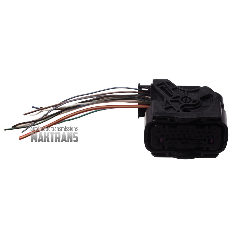 Plug with wires (mechatronics wire harness part), automatic transmission 0CK DL382 DSG7 VAG 4G0973213A