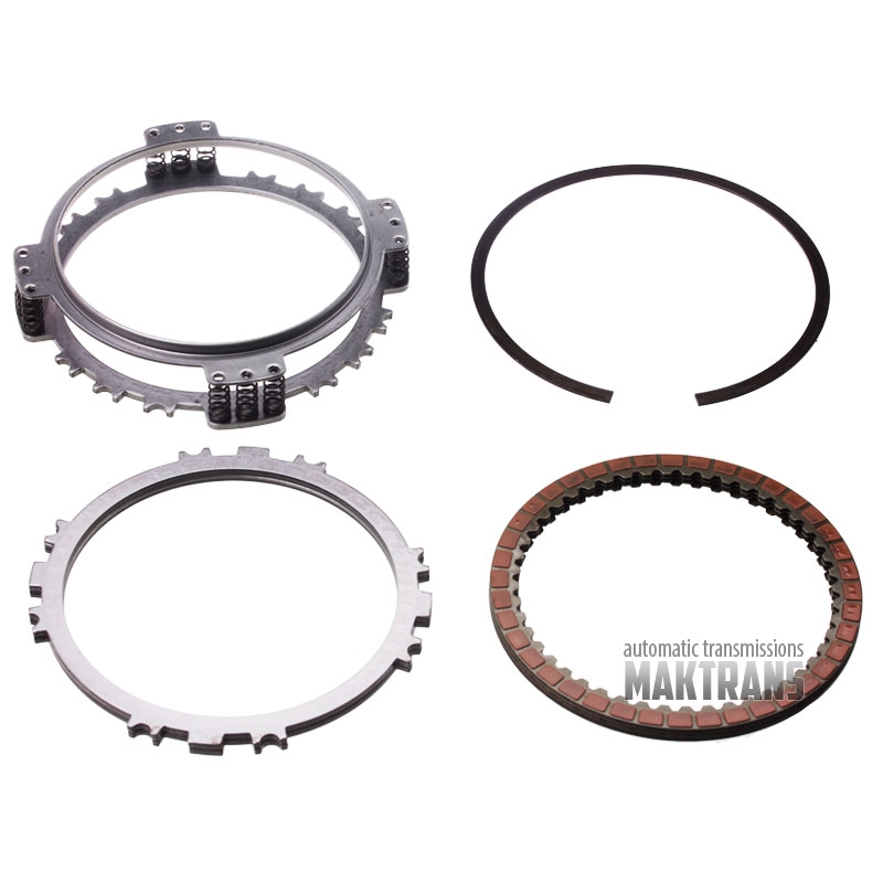 Friction and steel plate kit, drum 1st REVERSE BRAKE B3 with piston return spring AW80-40LS AW80-41LE