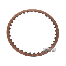 Friction plate FORWARD Subaru Lineartronic CVT TR580 TR690 144mm 36T 1.6mm 251718-160
