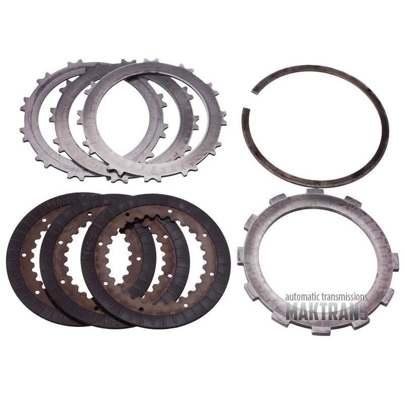Steel and friction plate kit UNDERDRIVE 2 CLUTCH  with pressure plate,automatic transmission U140E U140F U240E U241E U150E U151E U151F U250E