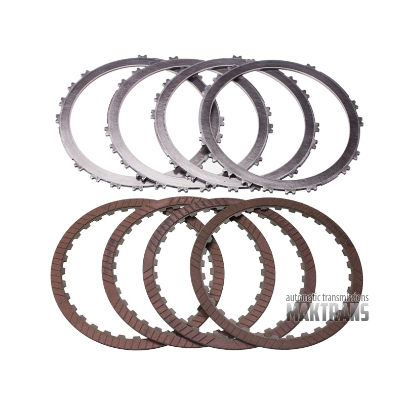 Friction and steel plate kit, 2-4 CLUTCH, automatic transmission 62TE A604 40TE 41TE 41AE 40TES 41TES