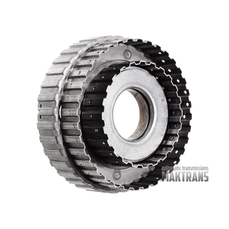 Drum 2nd COAST CLUTCH HUB and rear planet ring gear, 5L40E automatic transmission