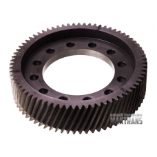 Differential helical gear (71 teeth, 207 mm) automatic transmission ZF 9HP48 CHRYSLER 948TE 04800966AA