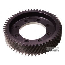 Differential helical gear (55 teeth, 8 mounting bolts, external diameter 195.25 mm) automatic transmision A6MF1 