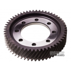 Differential helical gear (55 teeth, 8 mounting bolts, external diameter 195.25 mm) automatic transmision A6MF1 