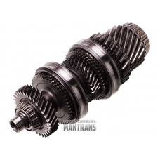 Differential drive shaft DQ250 02E DSG 6 with gears 32 teeth (D 78.15 mm) 31 teeth (D 70.80 mm) 22 teeth (D 86.05mm) and 21 teeth (D 71.70 mm) 